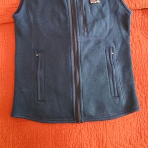 Patagonia men's better sweater vest blue